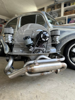 Custom on sale vw exhaust